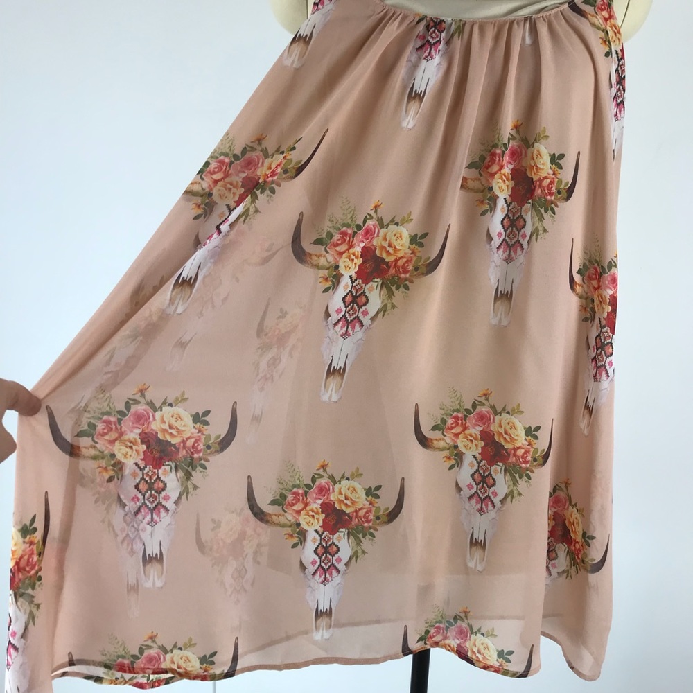 Show Me Your Mumu Trapeze Dress Frida Bullhead XL - Picture 6 of 8